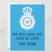 Geschenke und Zubehör der britischen Polizei (Rückseite)