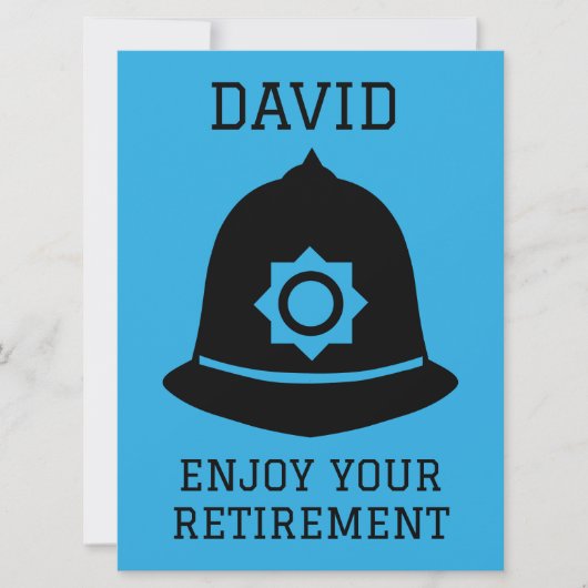 Geschenke und Zubehör der britischen Polizei (Vorderseite)