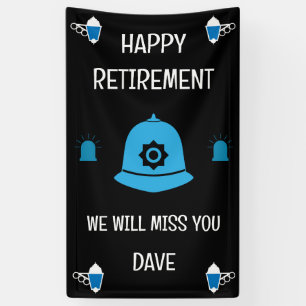 Geschenke und Zubehör der britischen Polizei Banner