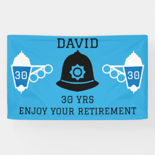 Geschenke und Zubehör der britischen Polizei Banner