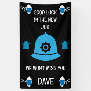 Geschenke und Zubehör der britischen Polizei Banner