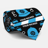 Geschenke und Zubehör der britischen Polizei Krawatte (Gerollt)