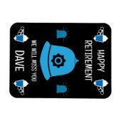 Geschenke und Zubehör der britischen Polizei Magnet (Horizontal)