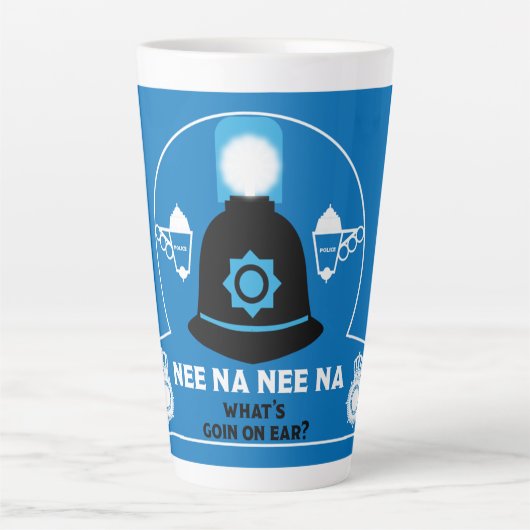 Geschenke und Zubehör der britischen Polizei Milchtasse (Vorderseite)