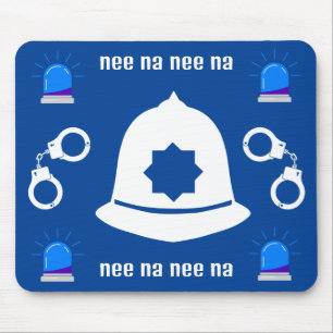 Geschenke und Zubehör der britischen Polizei Mousepad