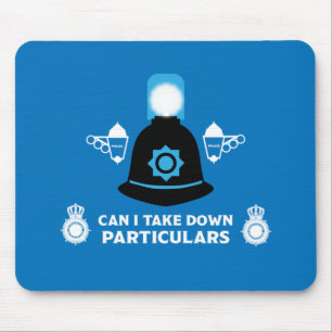 Geschenke und Zubehör der britischen Polizei Mousepad