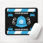 Geschenke und Zubehör der britischen Polizei Mousepad (Mit Mouse)