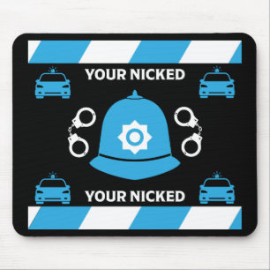 Geschenke und Zubehör der britischen Polizei Mousepad