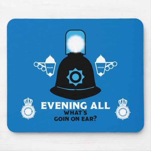 Geschenke und Zubehör der britischen Polizei Mousepad (Vorne)
