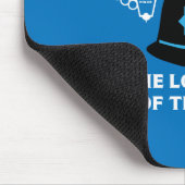 Geschenke und Zubehör der britischen Polizei Mousepad (Ecke)