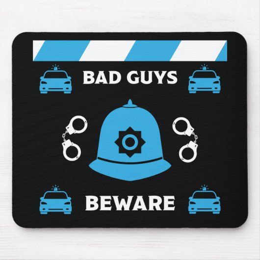 Geschenke und Zubehör der britischen Polizei Mousepad (Vorne)