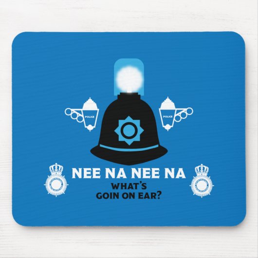 Geschenke und Zubehör der britischen Polizei Mousepad (Vorne)