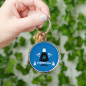 Geschenke und Zubehör der britischen Polizei Schlüsselanhänger (Hand)