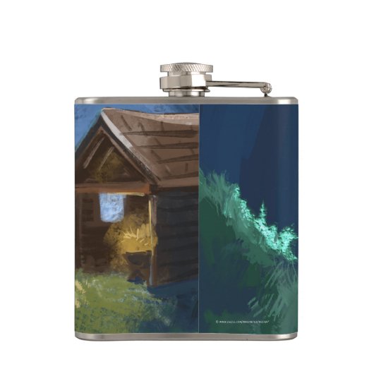 Geschenke und Zubehör Flachmann (Rückseite)