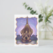 Geschenke und Zubehör für Hunde Postkarte (Stehend Vorderseite)