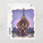 Geschenke und Zubehör für Hunde Postkarte (Vorne/Hinten)