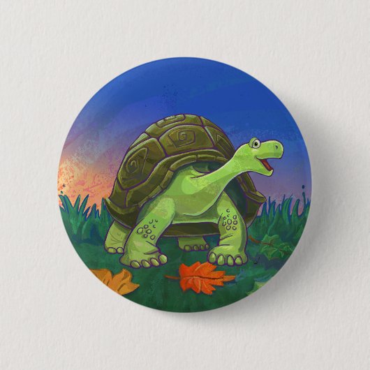 Geschenke und Zubehör für Schildkröten Button (Vorderseite)
