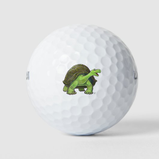 Geschenke und Zubehör für Schildkröten Golfball (Vorderseite)