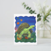 Geschenke und Zubehör für Schildkröten Postkarte (Stehend Vorderseite)