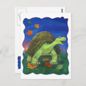 Geschenke und Zubehör für Schildkröten Postkarte (Vorne/Hinten)