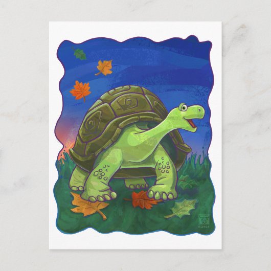 Geschenke und Zubehör für Schildkröten Postkarte (Vorderseite)