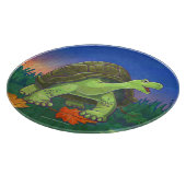 Geschenke und Zubehör für Schildkröten Schneidebrett (Ecke)