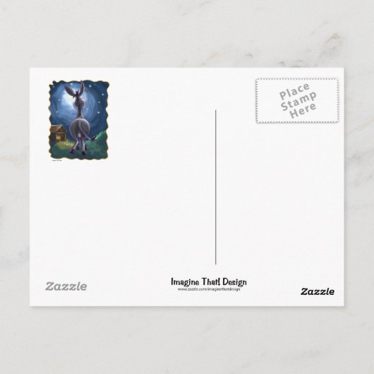 Geschenke und Zubehör Postkarte (Rückseite)