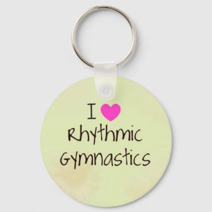 Geschenke und Zusätze der rhythmischen Gymnastik Schlüsselanhänger