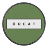 Geschenke unter 100$ Zubehör Authority® GREAT Eishockey Puck (Vorderseite)