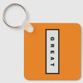 Geschenke: unter 25$ Attraktive Authority® GREAT Schlüsselanhänger (Vorderseite)