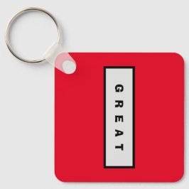 Geschenke: unter 25$ Attraktive Authority® GREAT Schlüsselanhänger