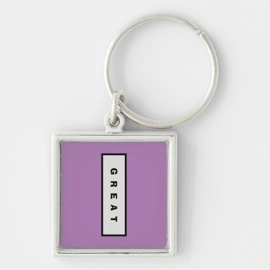 Geschenke unter 75$ Attraktive Authority® GREAT Schlüsselanhänger (Vorne)