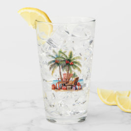 Geschenke unter der Palme Glas
