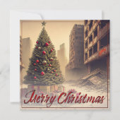 Geschenke unter einem Baum in einer giftigen apoka (Vorderseite)