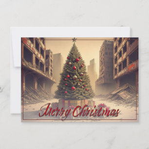 Geschenke unter einem Baum in einer giftigen apoka