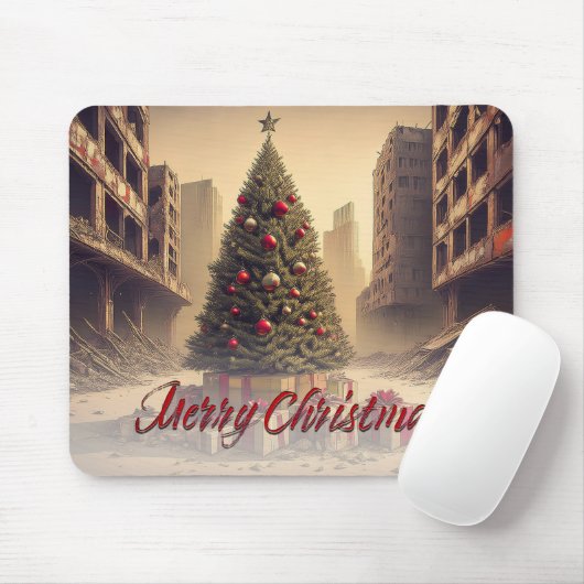 Geschenke unter einem Baum in einer giftigen apoka Mousepad (Mit Mouse)