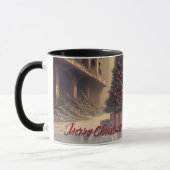 Geschenke unter einem Baum in einer giftigen apoka Tasse (Links)