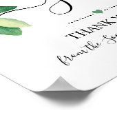 Geschenke Unterschreiben Brautparty Hochzeitlemone Poster (Ecke)