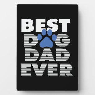 Geschenke Vater Bester Hund-Vater je Fotoplatte