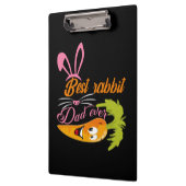 Geschenke Vater | Bester Rabbit Vater je Klemmbrett (Links)