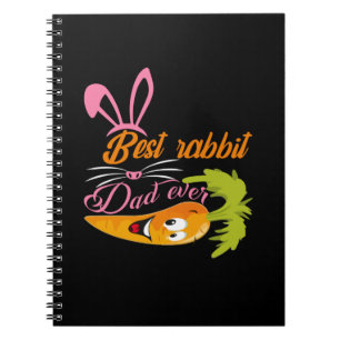 Geschenke Vater   Bester Rabbit Vater je Notizblock