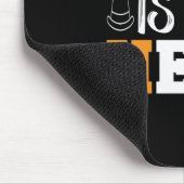 Geschenke Vater | Daddy ist mein Held Mousepad (Ecke)