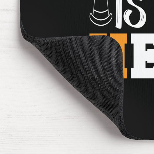 Geschenke Vater | Daddy ist mein Held Mousepad (Ecke)