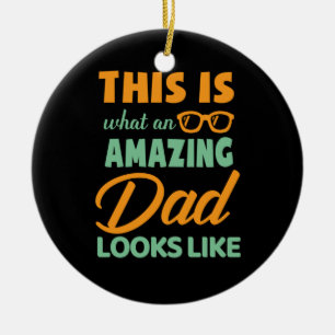 Geschenke Vater Dies ist ein Phantastischer Vate Keramik Ornament