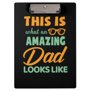 Geschenke Vater Dies ist ein Phantastischer Vate Klemmbrett