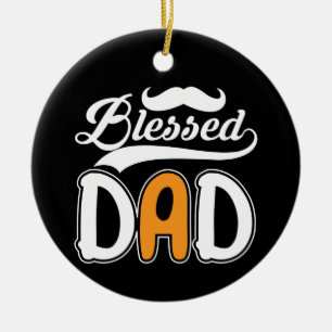 Geschenke Vater Gesegneter Vater Keramik Ornament