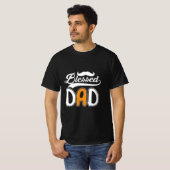 Geschenke Vater | Gesegneter Vater T-Shirt (Vorne ganz)
