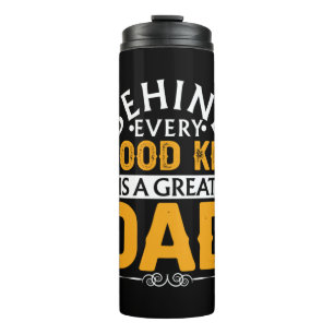 Geschenke Vater Hinter einem guten Kind ist ein Thermosbecher