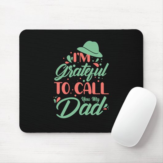 Geschenke Vater | Ich bin Ihnen dankbar, meinen Va Mousepad (Mit Mouse)