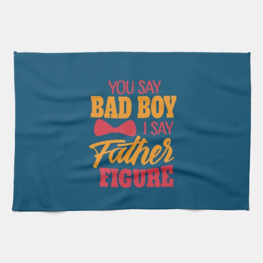 Geschenke Vater | Ich sage Vater Abbildung Geschirrtuch (Horizontal)